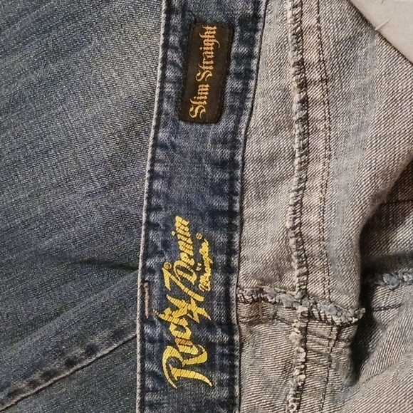 Rock 47 Slim Straight Denim Jeans - Picture 5 of 8